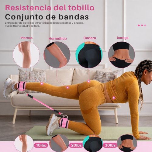 Bandas de Resistencia para Tobillo