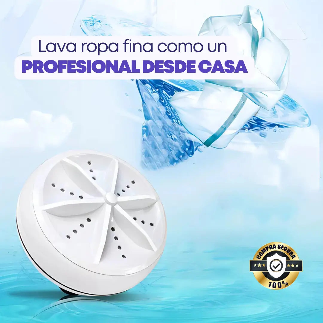 Mini Lavadora Portátil - Protección y Cuidado para tus Prendas Más Finas
