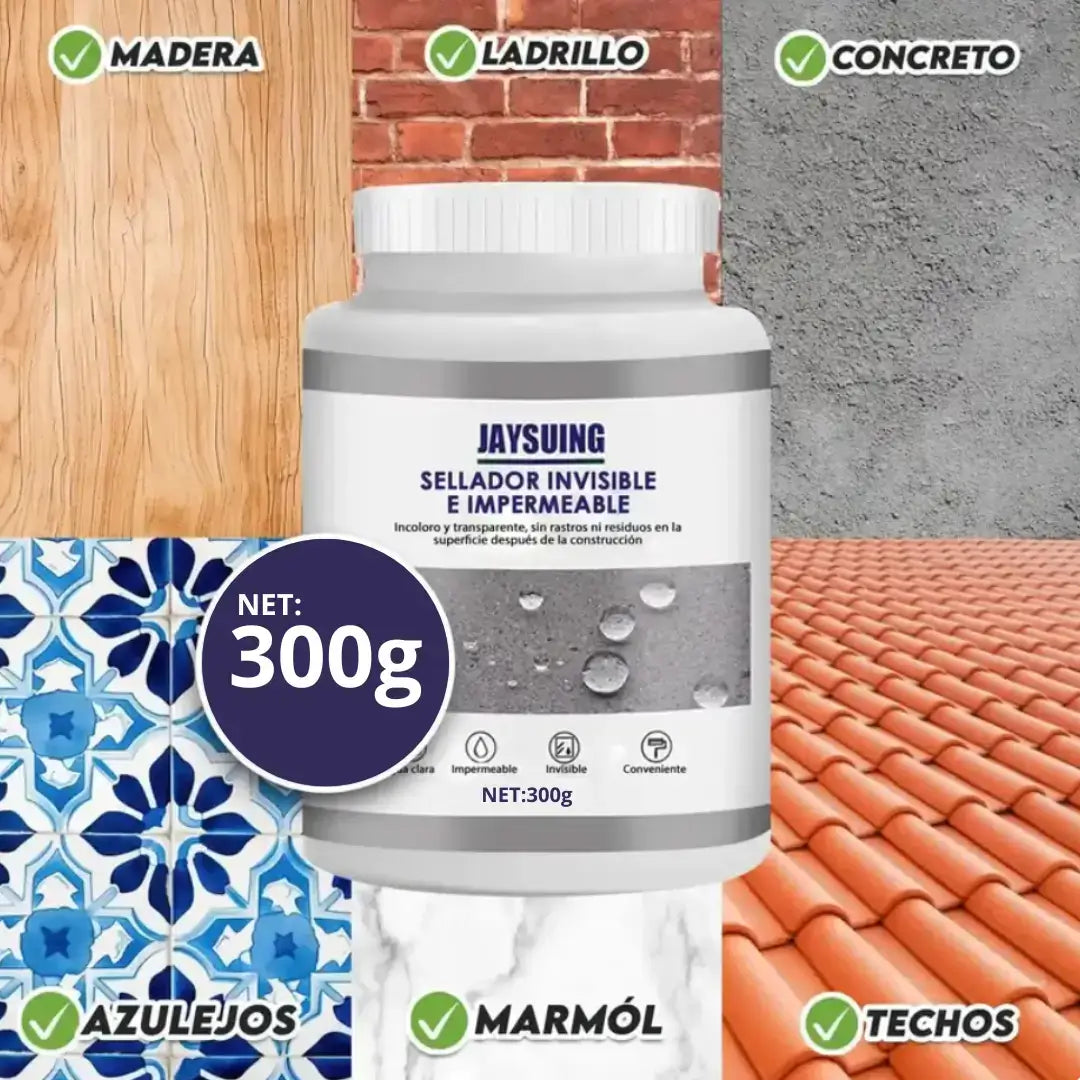 Sellador Impermeabilizante para Fugas y Grietas Nueva Fórmula (27O GRAMOS)
