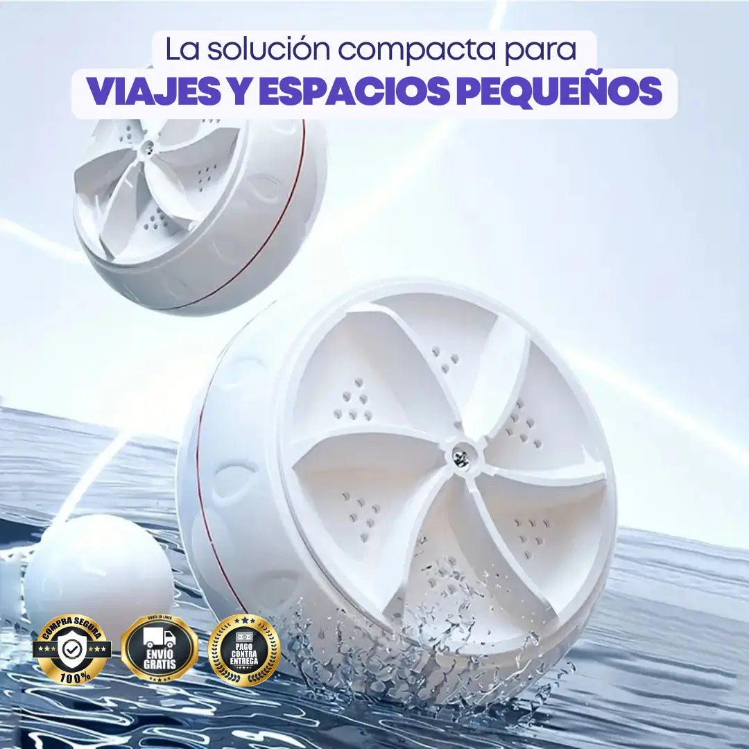 Mini Lavadora Portátil - Protección y Cuidado para tus Prendas Más Finas
