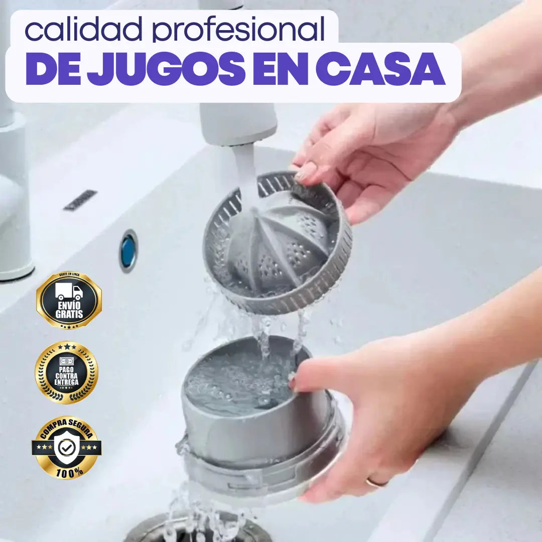 Jugos Frescos al Instante: Exprime sin Esfuerzo en Cualquier Lugar