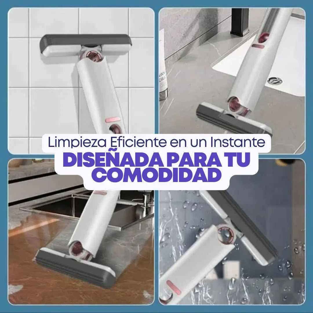 Mini Mopa Portátil - Accede y Limpia Espacios Reducidos con Facilidad