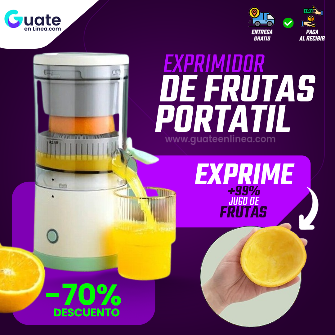 🍊JUICY PRO Extractor de jugos ultra rapido y silencioso✅