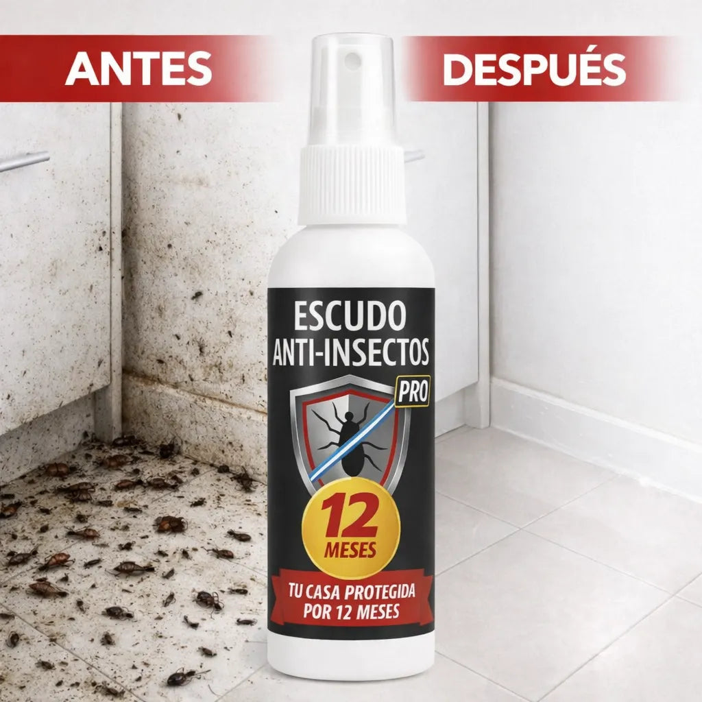 🏡 Tu casa libre de insectos. Por 12 meses. Con una sola aplicación🪳
