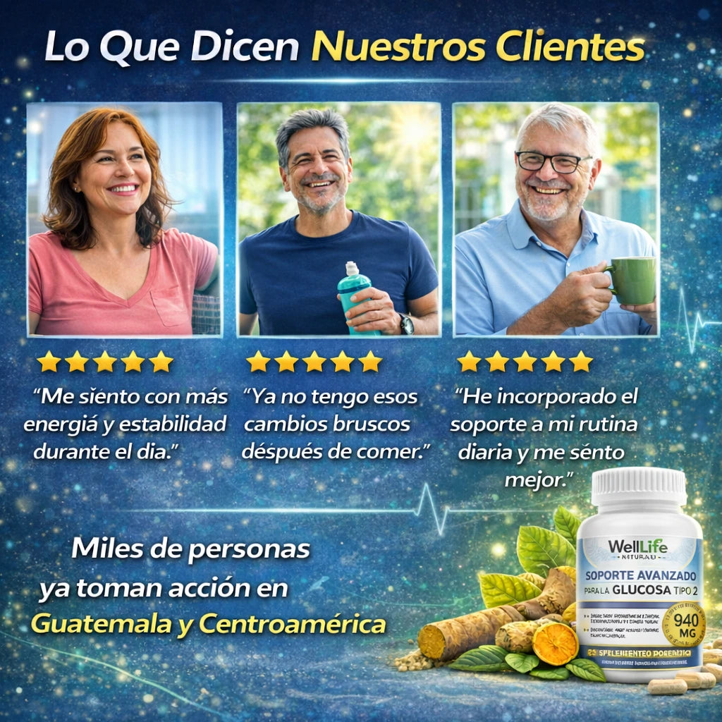 💥¿Diabetes tipo 2? Apoye su glucosa de forma natural desde hoy.