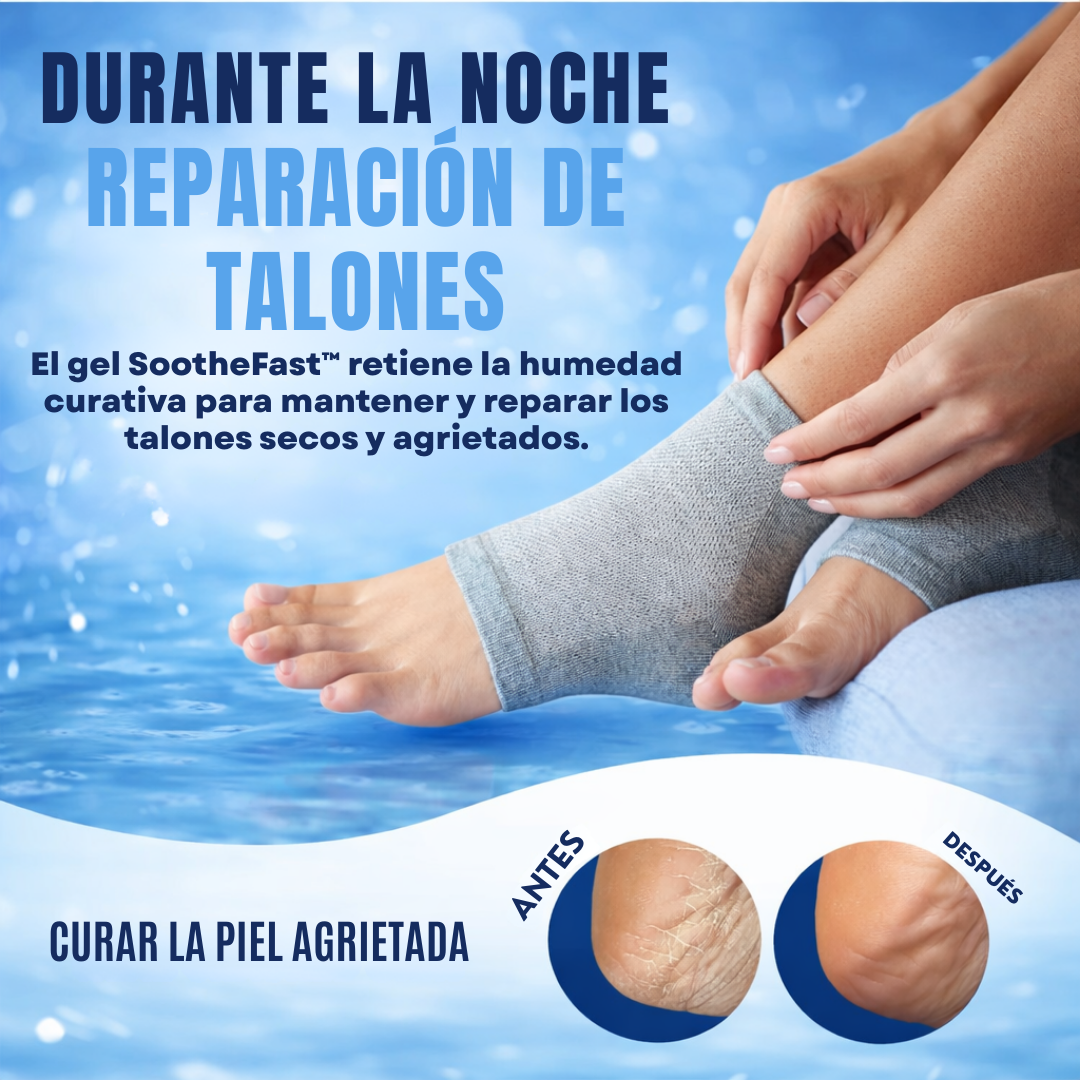 Calcetines hidratantes para talones
