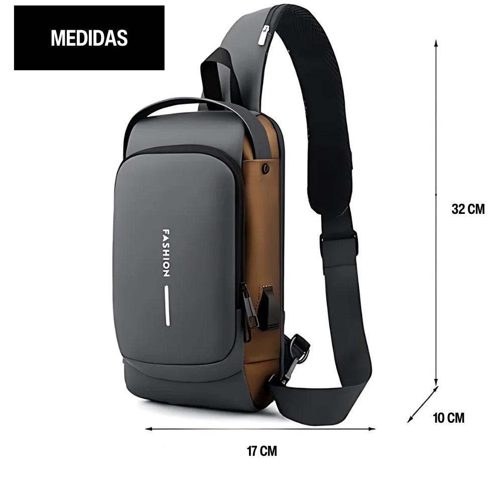 SecureX- Mochila Antirobo USB
