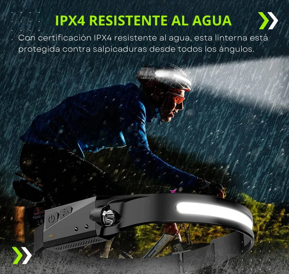 🌧️ LINTERNA XRP IMPERMEABLE Y RECARGABLE 🔋