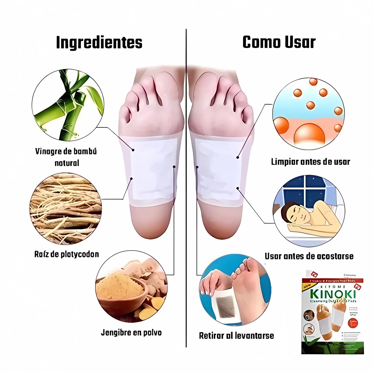 🍃 DETOXSLIM KINOKI 🦶🏻