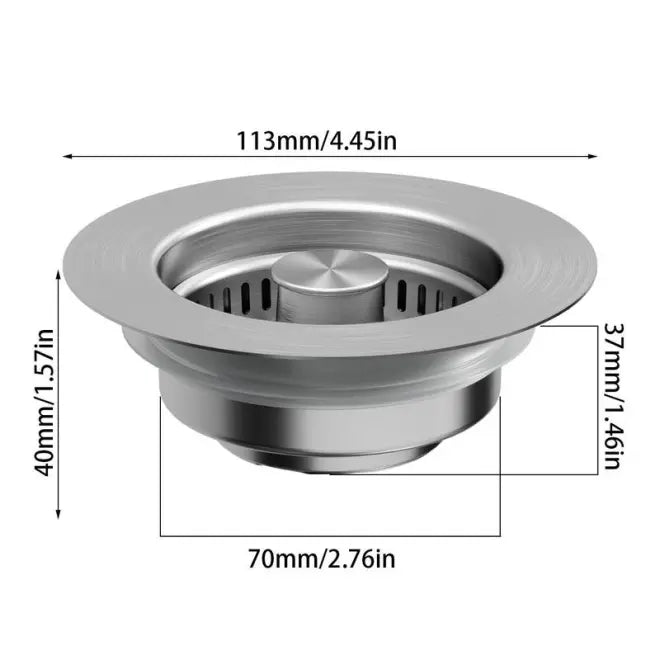🚰 Tapón3en1™ – Drena, Filtra y Sella en un Solo Click ✅