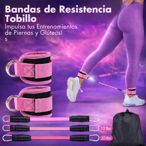 Bandas de Resistencia para Tobillo