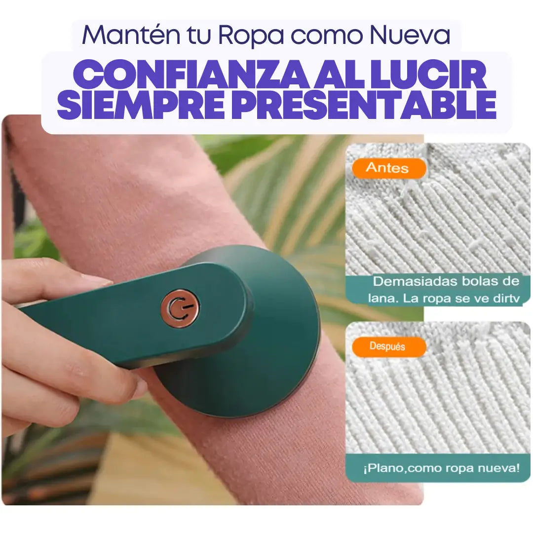 Removedor de Pelusas al Instante - Ropa como Nueva en Segundos.