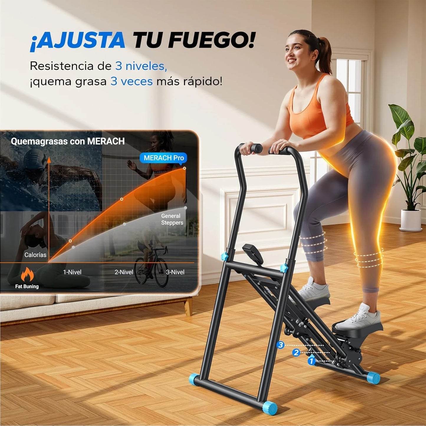 🏃‍♂️ StepFit™ – Entrenador de Cuerpo Completo en Casa