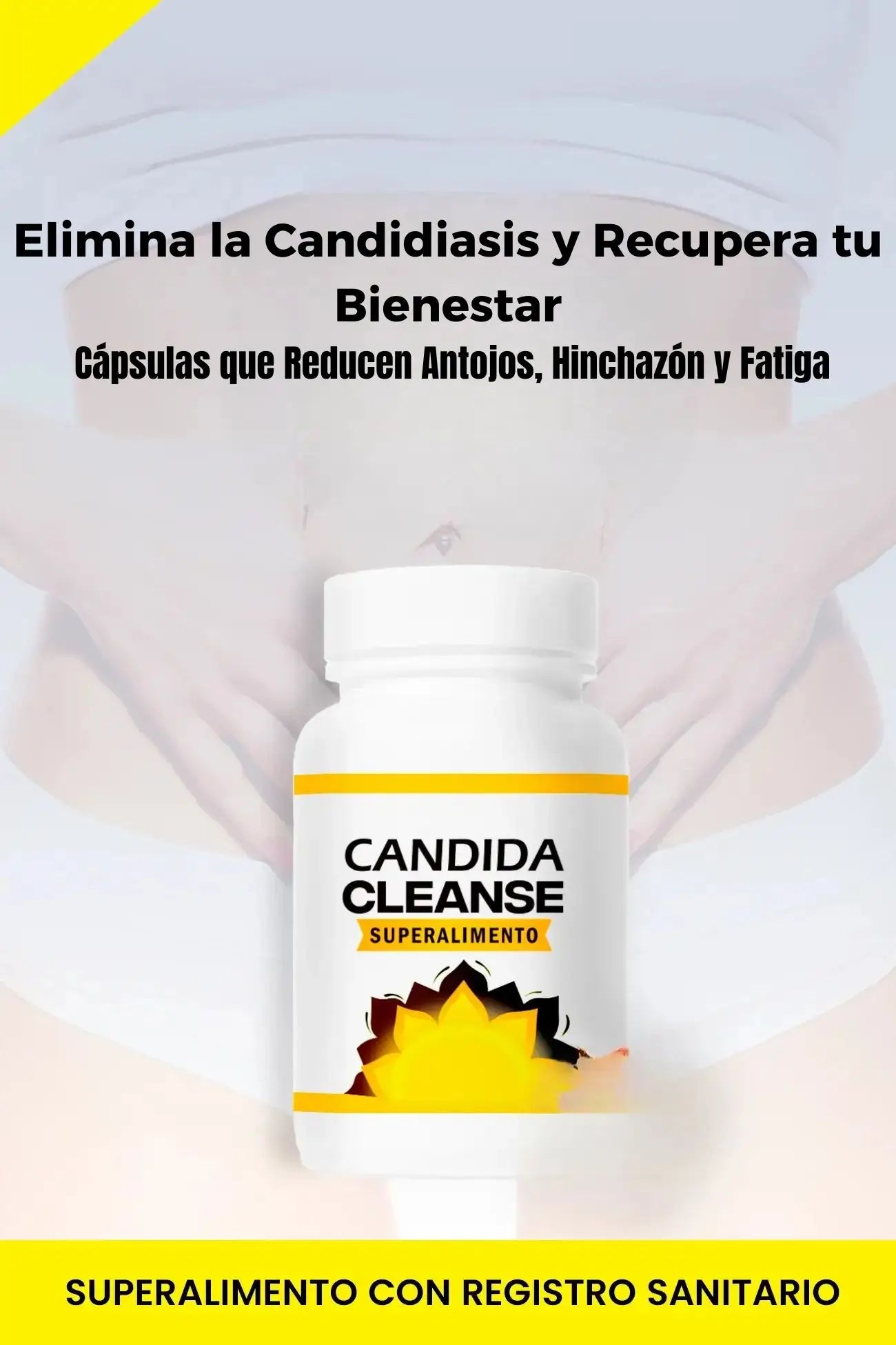 Candida Cleanse - Apoyo para el intestino y el colon