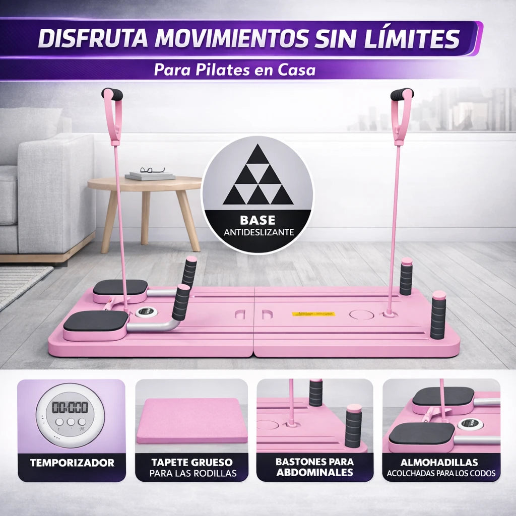 🍑 Tonifica glúteos, piernas y abdomen sin ir al gimnasio