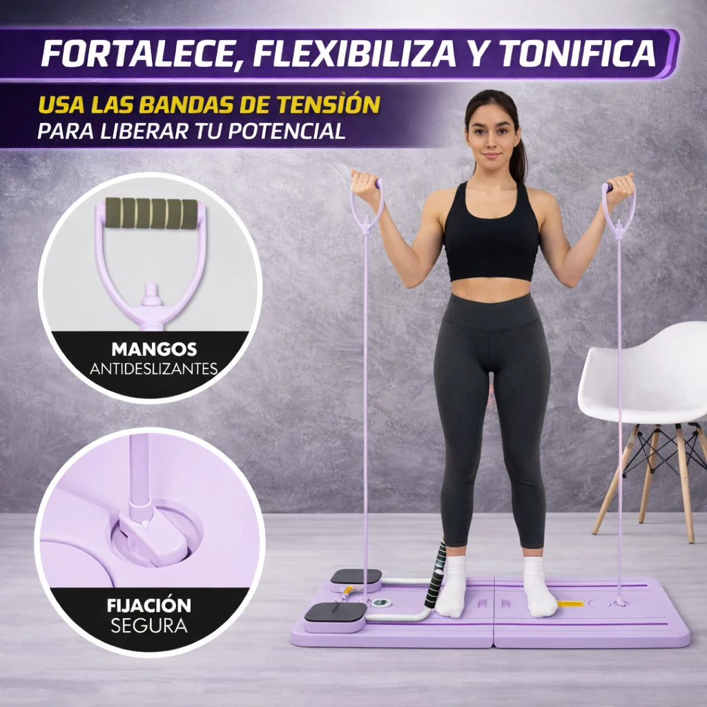 🍑 Tonifica glúteos, piernas y abdomen sin ir al gimnasio