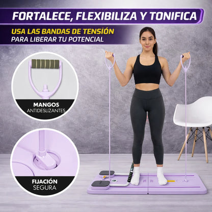 🍑 Tonifica glúteos, piernas y abdomen sin ir al gimnasio