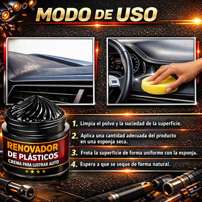 ✨ Devuelve el negro original a tu coche en minutos 🚗