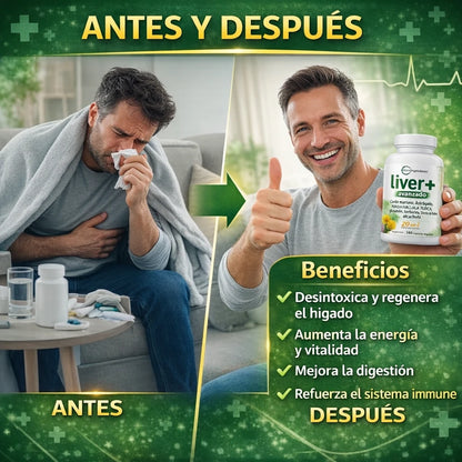 🌿 Limpieza Celular Profunda + Soporte Hepático Natural 💚