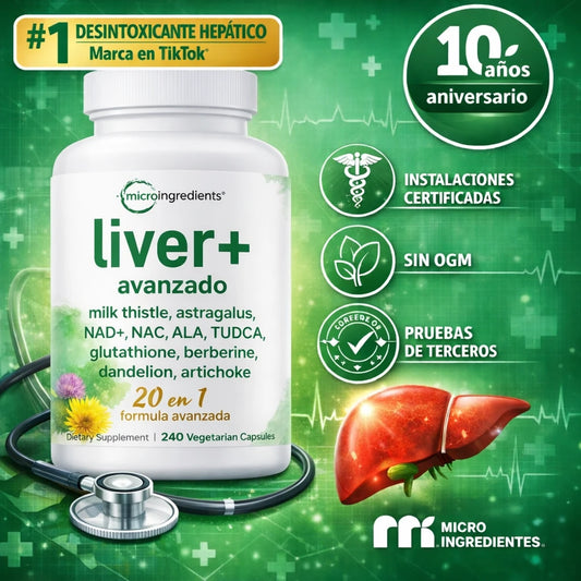 🌿 Limpieza Celular Profunda + Soporte Hepático Natural 💚