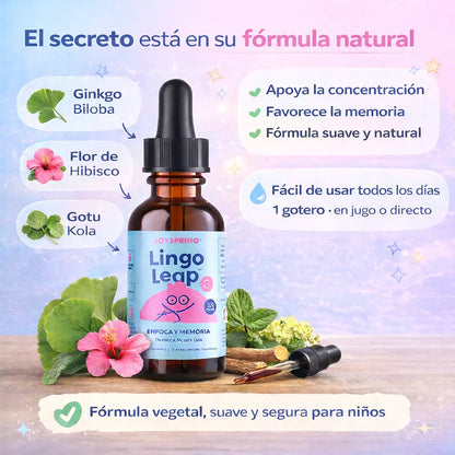 🌿 Suplemento Natural de Atención y Enfoque para Niños 👦🏻