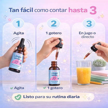 🌿 Suplemento Natural de Atención y Enfoque para Niños 👦🏻