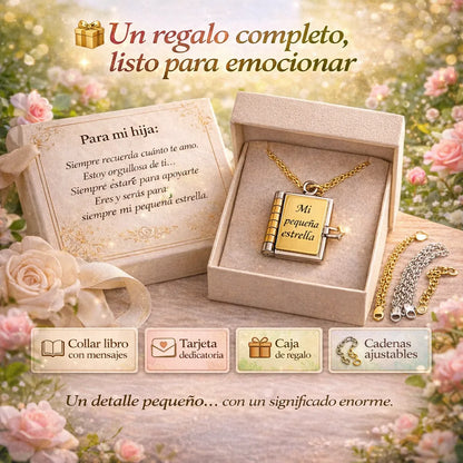 💝 My Little Star™ – El Collar que Guarda Tu Amor 📖✨