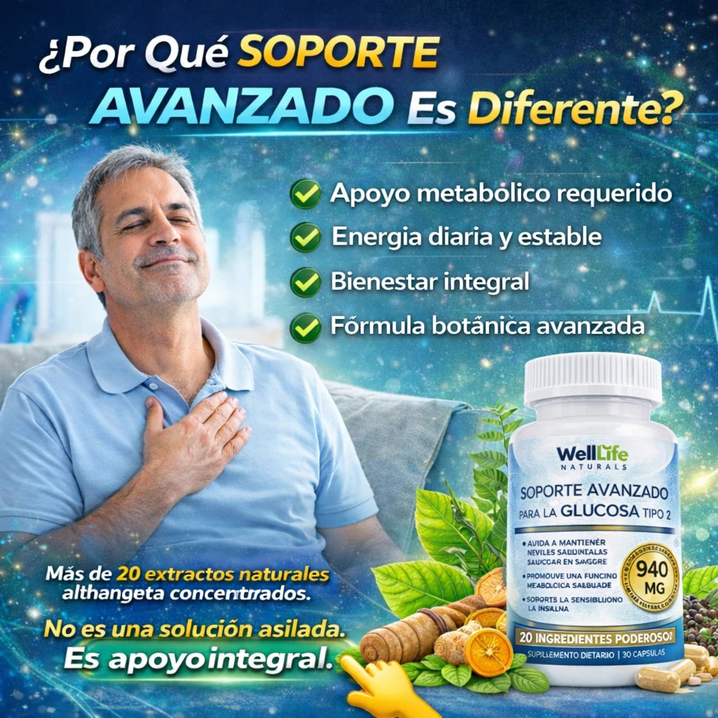 💥¿Diabetes tipo 2? Apoye su glucosa de forma natural desde hoy.