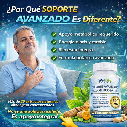 💥¿Diabetes tipo 2? Apoye su glucosa de forma natural desde hoy.