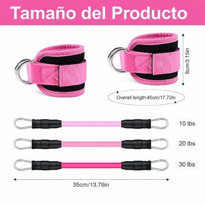 Bandas de Resistencia para Tobillo
