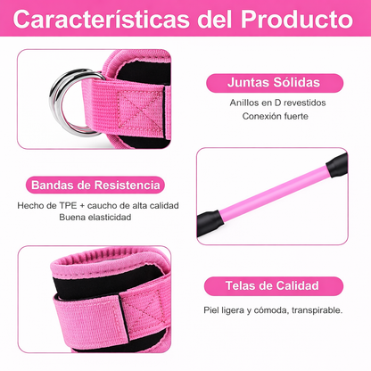 Bandas de Resistencia para Tobillo