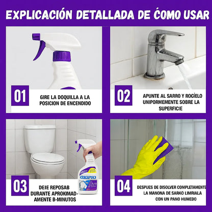 🧼 Oxipro – Elimina sarro, óxido y suciedad al instante 💥
