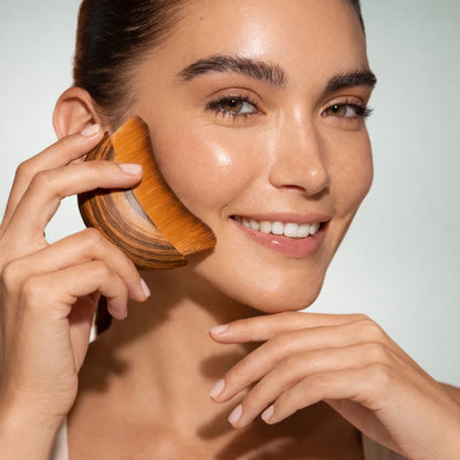 Cepillo de contorno linfático para cara