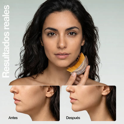 Cepillo de contorno linfático para cara