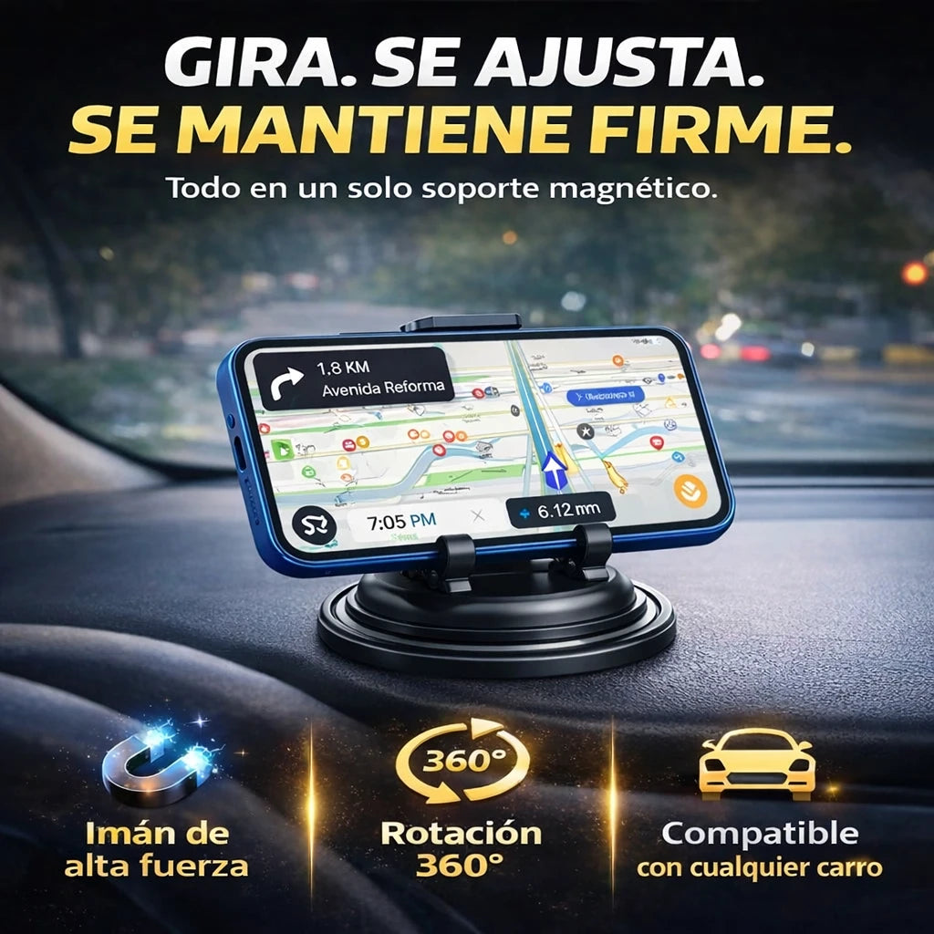 🚗 SpinGrip Pro™ – Gira, Ajusta y Conduce Seguro