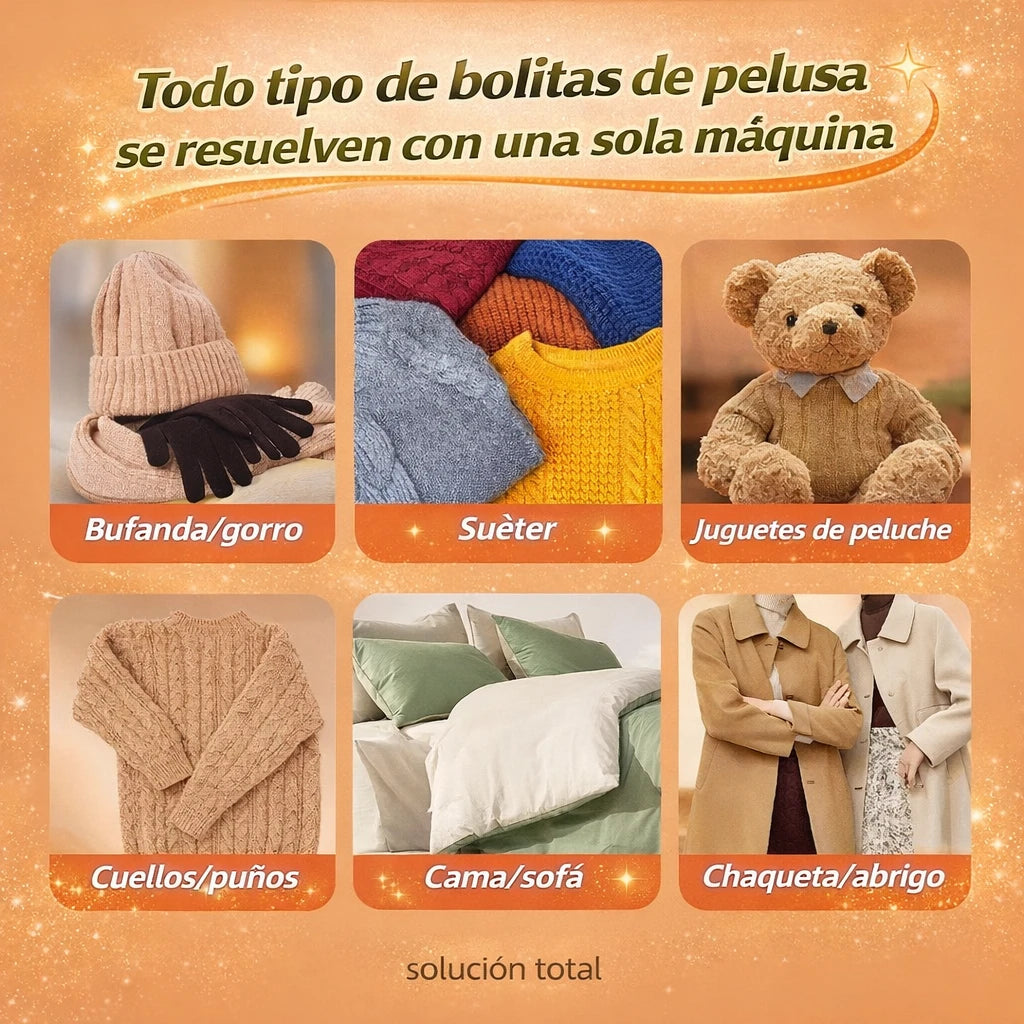 👕 Elimina Pelusa, Bolitas y Fibras en Un Solo Paso