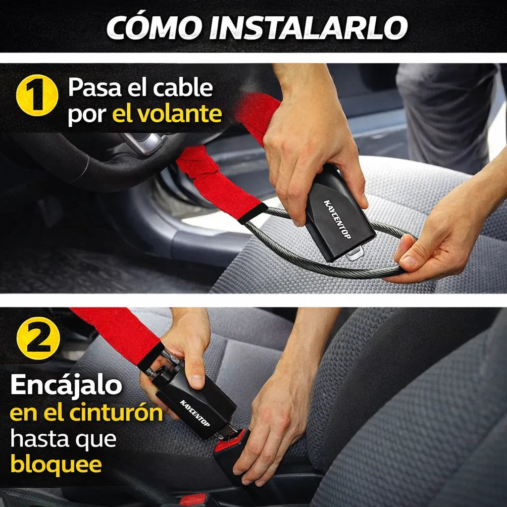 🔐 KAYCENTOP Cerradura Automotriz Antirrobo