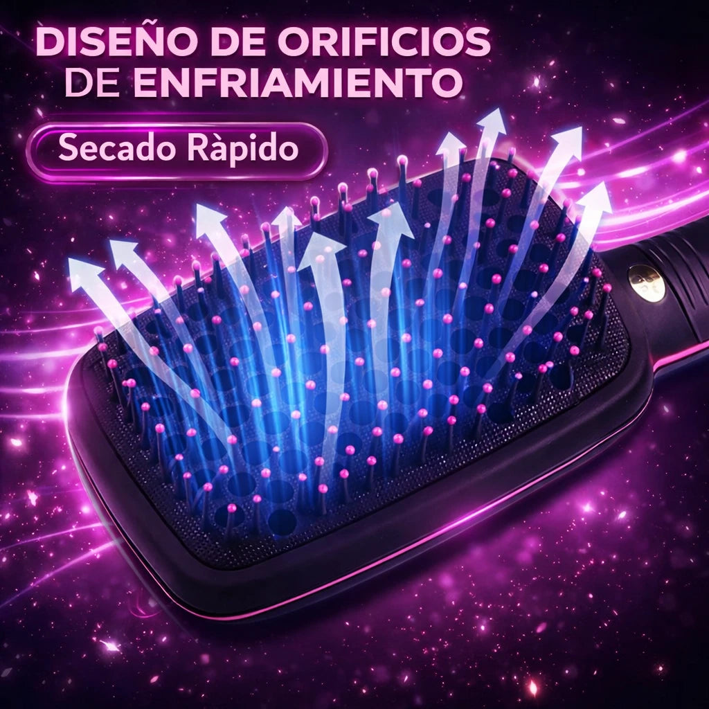 🌟 HairBeauty 3 en 1™ – Seca, alisa y da forma SIN dañar tu cabello