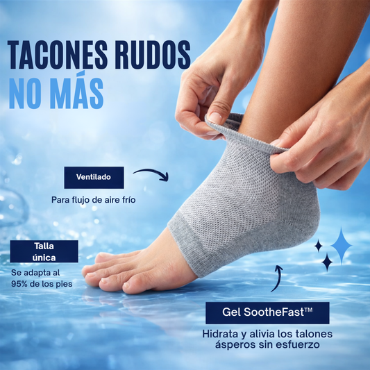 Calcetines hidratantes para talones
