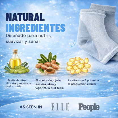 Calcetines hidratantes para talones