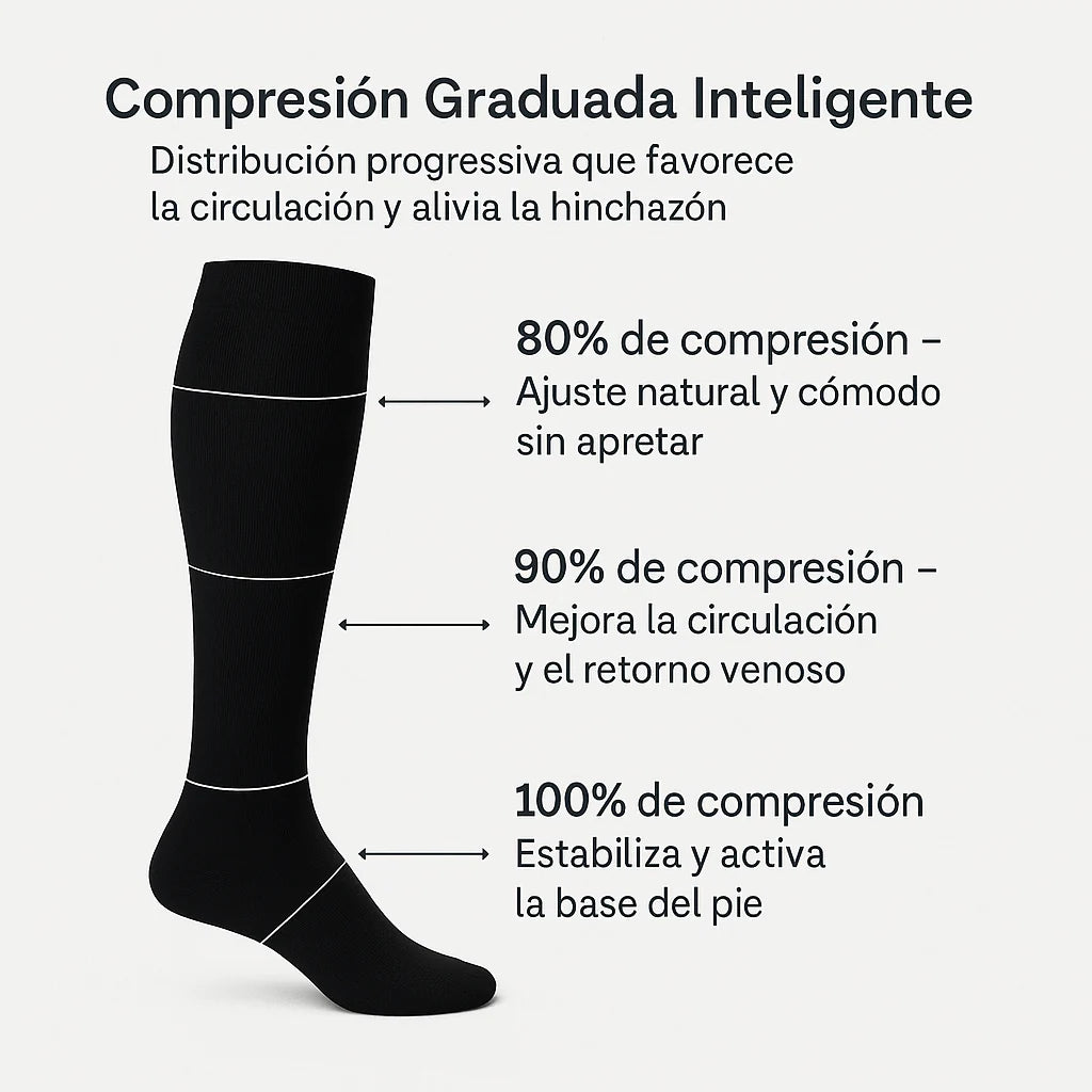 Flexi Compresión™ – Calcetines de Compresión Ergonómicos