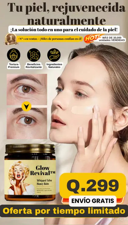 Sebo de Res Batido y Bálsamo de Miel de Manuka