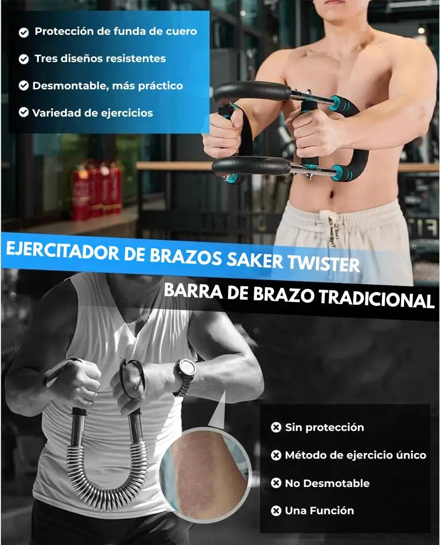 💪 TwistPro – Activa pecho, brazos y espalda 💥