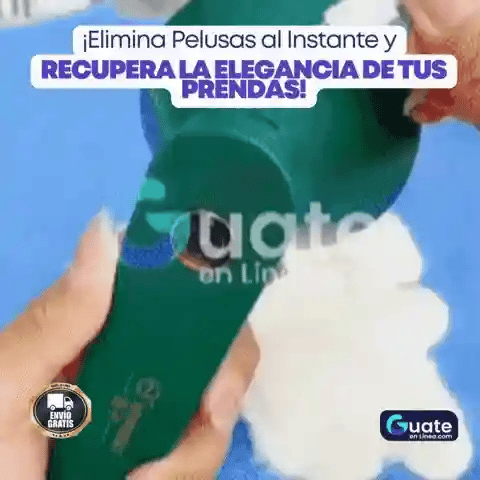 Removedor de Pelusas al Instante - Ropa como Nueva en Segundos.