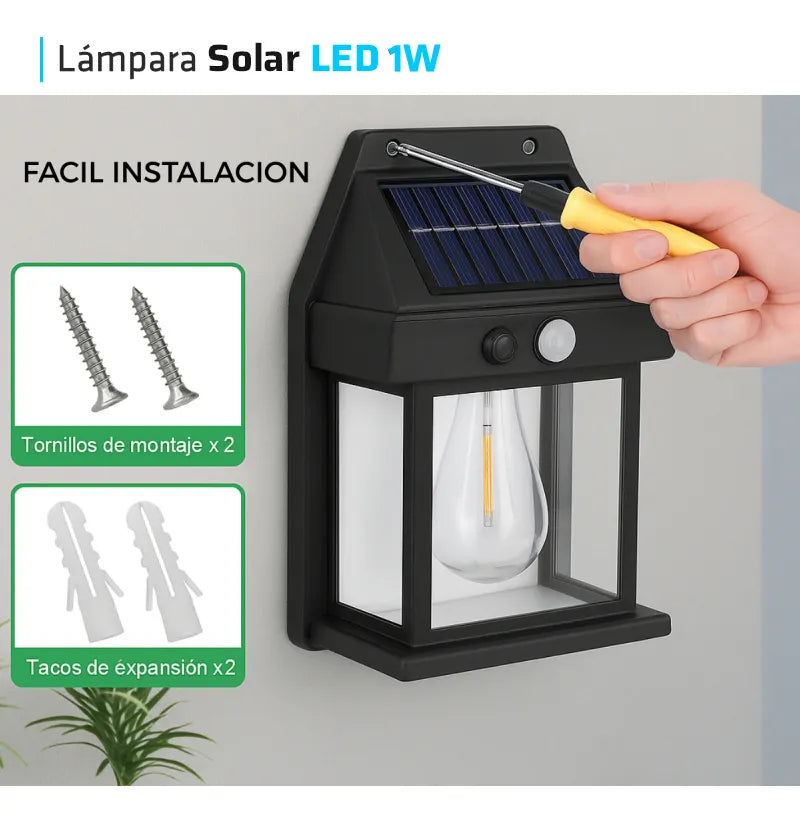 🌞 EcoLuz™ – Energía Solar que Ilumina con Potencia y Sin Cables 🔋