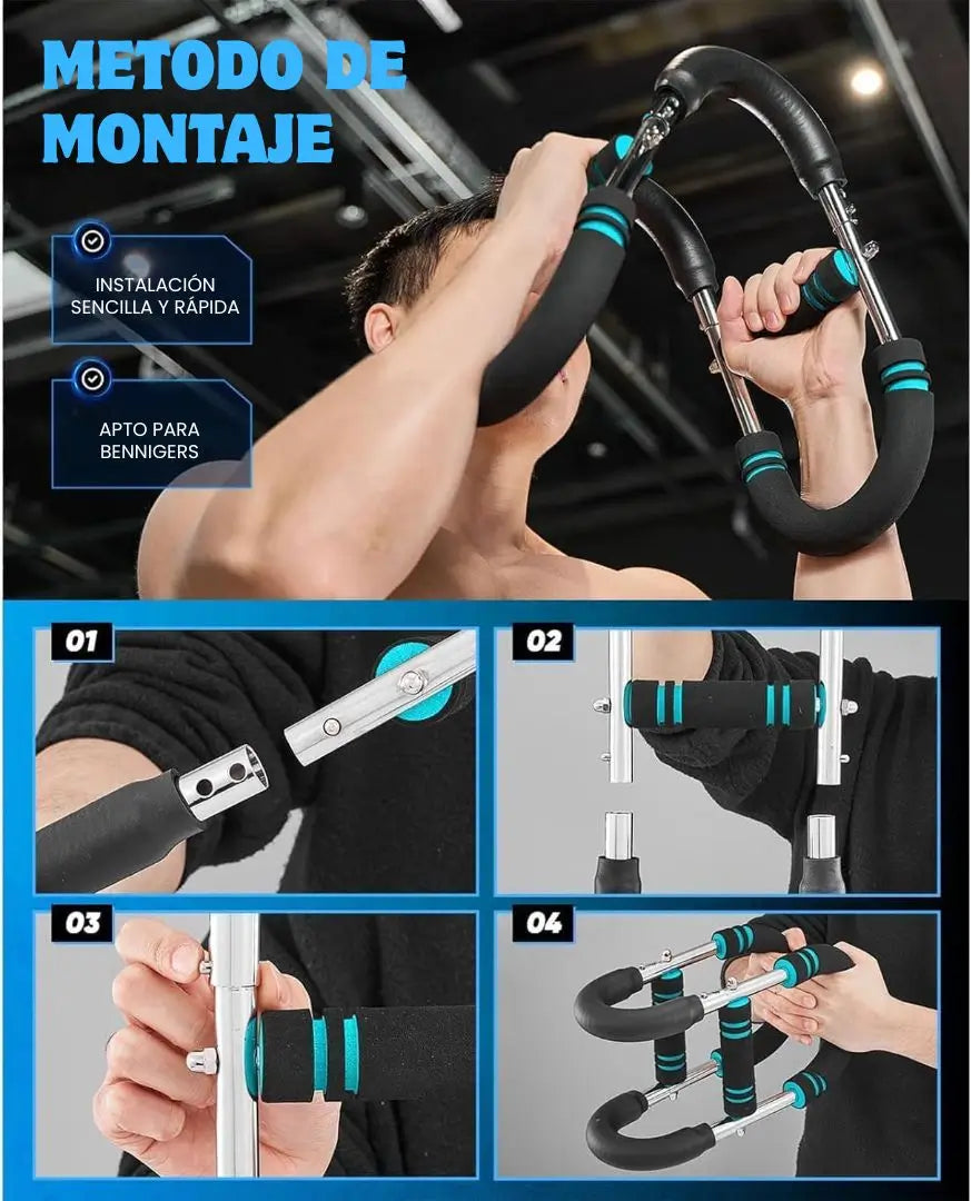 💪 TwistPro – Activa pecho, brazos y espalda 💥